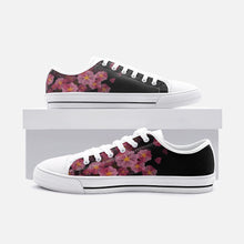 Load image into Gallery viewer, Hydrangea - Low Top Canvas Shoes