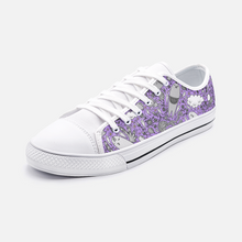 Load image into Gallery viewer, Dream in Purple -Low Top Canvas Shoes