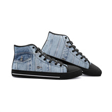 Load image into Gallery viewer, Jeans -Unisex High Top Canvas Shoes