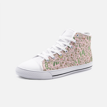 Load image into Gallery viewer, Beans in Pink -High Top Canvas Shoes