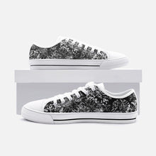 Load image into Gallery viewer, Black Diamond -Unisex Low Top Canvas Shoes