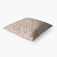 Load image into Gallery viewer, ‘Beans on Pink’ Throw Pillow