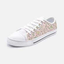Load image into Gallery viewer, Beans in Pink -Low Top Canvas Shoes