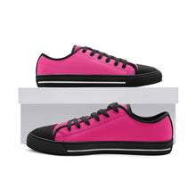 Load image into Gallery viewer, Just Pink -Unisex Low Top Canvas Shoes
