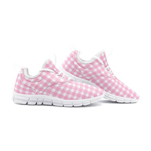Load image into Gallery viewer, Pink checker -Unisex Lightweight Sneaker City Runner