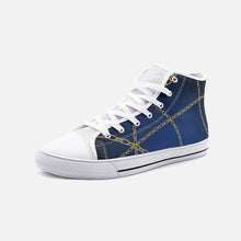 Load image into Gallery viewer, ‘Chains’ High Top Canvas Shoes