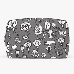 Friends on the Earth-Large Capacity Travel Makeup Bag