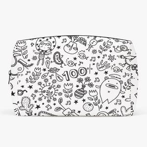 100%-Large Capacity Travel Makeup Bag