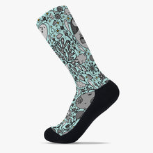 Load image into Gallery viewer, Dream in turquoise-. Reinforced Sports Socks
