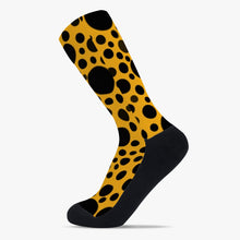 Load image into Gallery viewer, Yellow with Black dots - Socks
