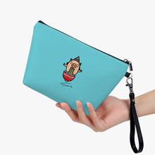 画像をギャラリービューアに読み込む, Ramen Pig in Blue- Zipper Sling  Bag
