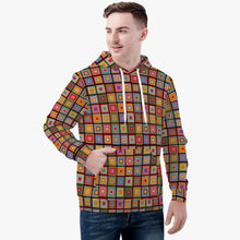 Load image into Gallery viewer, Colorful Square-Unisex Trending Hoodie
