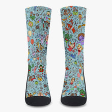 Load image into Gallery viewer, You are not alone in blue- Reinforced Sports Socks
