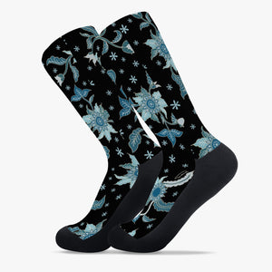 Blue flowers - Socks