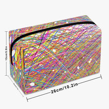 Load image into Gallery viewer, Rainbow Thread-Large Capacity Travel Makeup Bag
