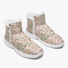 Load image into Gallery viewer, Beans in Pink- Fur Zipper Up Boots
