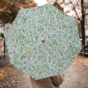 Beans Green - Automatic Folding Umbrella