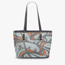 Load image into Gallery viewer, 586. Large- Leather Tote Bag  U
