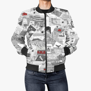 1124.'Fogo Island' Men's Bomber Jacket