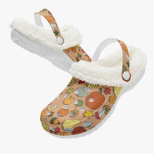 Load image into Gallery viewer, 475. Lined All Over Printed Clogs Varieties squash
