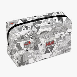 Fogo Island-.Large Capacity Travel Makeup Bag