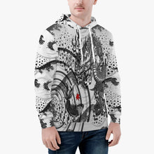 Load image into Gallery viewer, ToryuMon white-. Unisex Trending Hoodie
