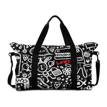 Load image into Gallery viewer, 'Everything is Perfect on Black' Lightweight luggage
