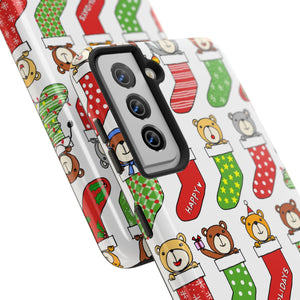 ‘Christmas Socks’ Phone Cases