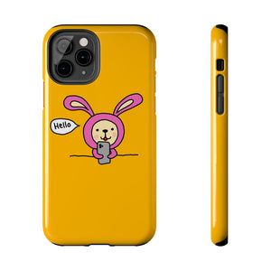 Hello Bunny-Tough Phone Cases