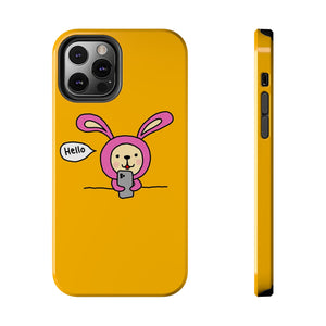 Hello Bunny-Tough Phone Cases