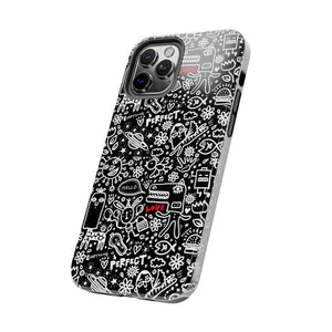 Everything is Perfect on Black-Tough Phone Cases