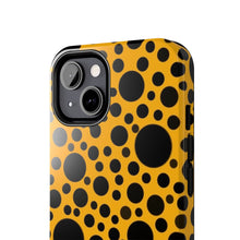 画像をギャラリービューアに読み込む, Yellow with black dots - Phone Cases
