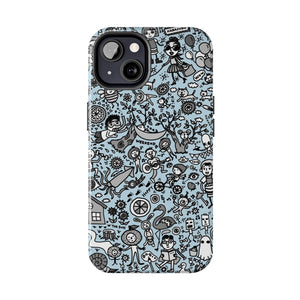 Good time in Blue-Tough Phone Cases