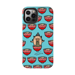 Ramen pig - Phone Cases