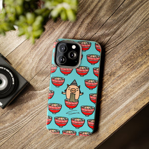 Ramen pig - Phone Cases