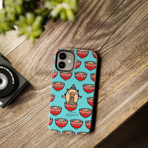 Ramen pig - Phone Cases