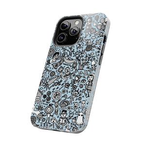 Good time in Blue-Tough Phone Cases