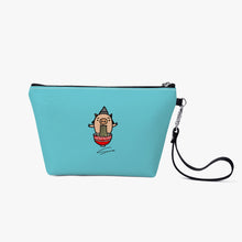 画像をギャラリービューアに読み込む, Ramen Pig in Blue- Zipper Sling  Bag
