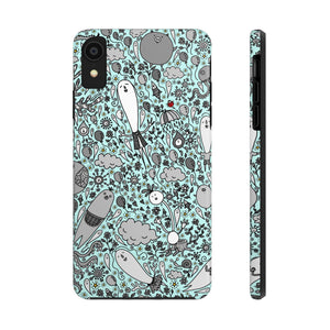 Deram in Turqoise-Tough Phone Cases