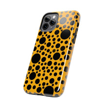 画像をギャラリービューアに読み込む, Yellow with black dots - Phone Cases
