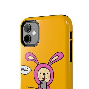 Hello Bunny-Tough Phone Cases