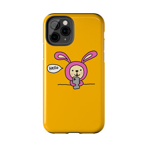 Hello Bunny-Tough Phone Cases