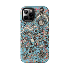 Load image into Gallery viewer, Unknown World in blue- Phone Cases
