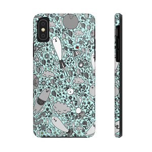 Deram in Turqoise-Tough Phone Cases