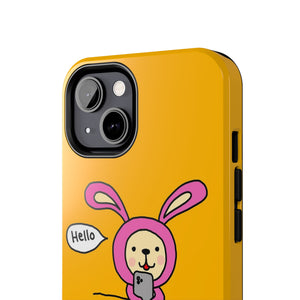 Hello Bunny-Tough Phone Cases