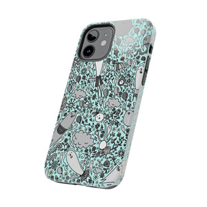 Deram in Turqoise-Tough Phone Cases