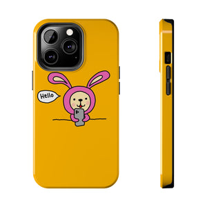 Hello Bunny-Tough Phone Cases