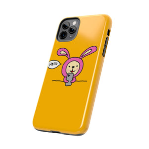 Hello Bunny-Tough Phone Cases