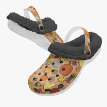 Load image into Gallery viewer, 475. Lined All Over Printed Clogs Varieties squash
