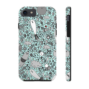 Deram in Turqoise-Tough Phone Cases